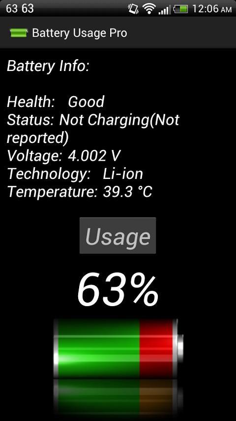 Battery Usage Pro截图2