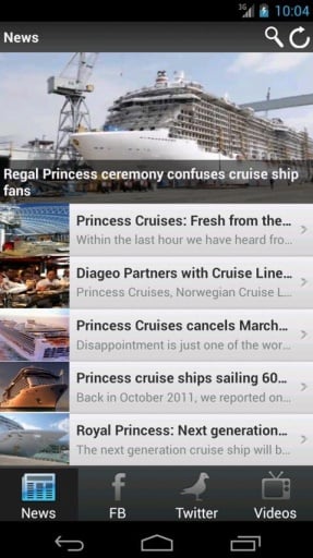 CSN: Princess Cruises截图1