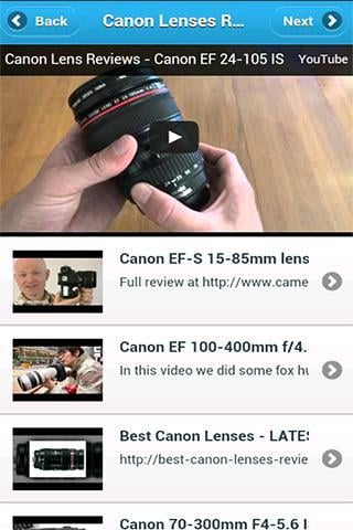 Canom Lenses Reviews截图1