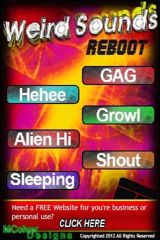 Weird Sounds Reboot截图1