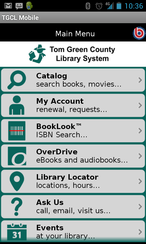 Tom Green County Library截图1