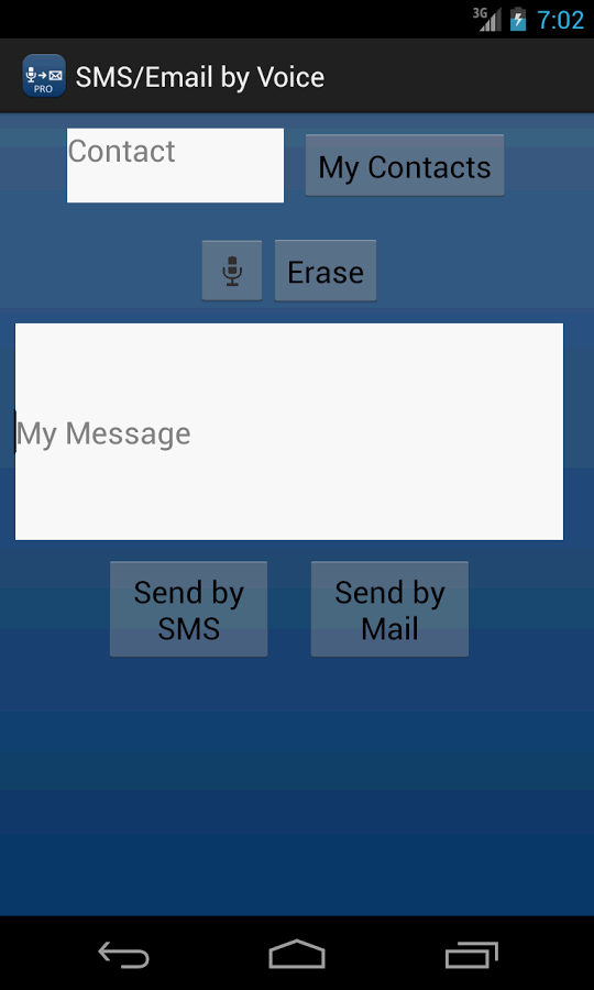 SMS / Email by Voice截图2