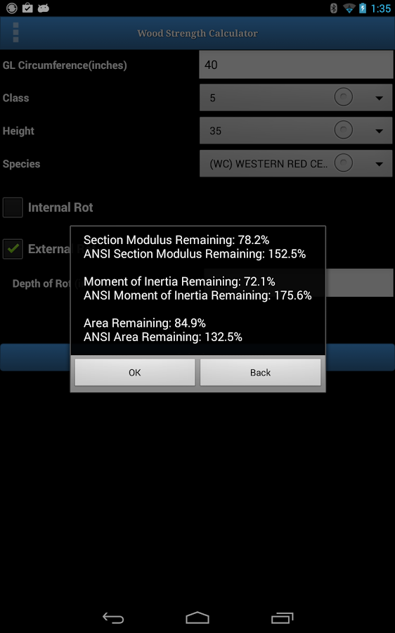 Wood Strength Calculator截图3