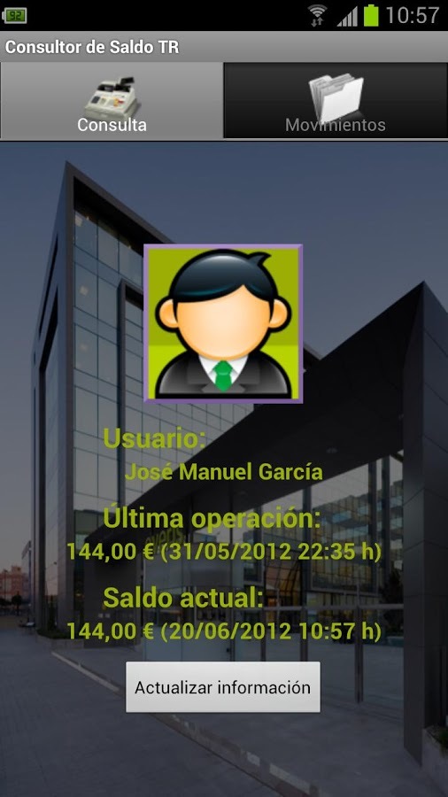 Consultor de saldo TR截图1