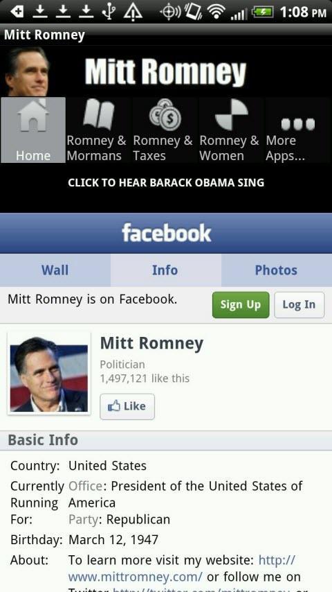 Mitt Romney截图2