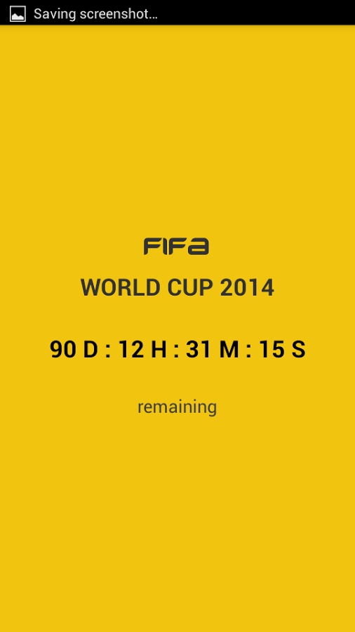 World Cup Countdown截图1