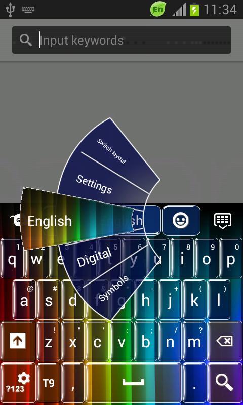 Keyboard for Galaxy Nexus截图3
