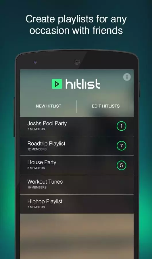 Hitlist - Share Music Player截图3