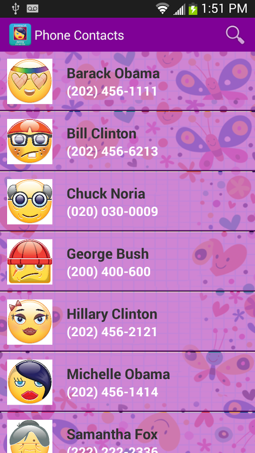 Emoji Contacts截图2