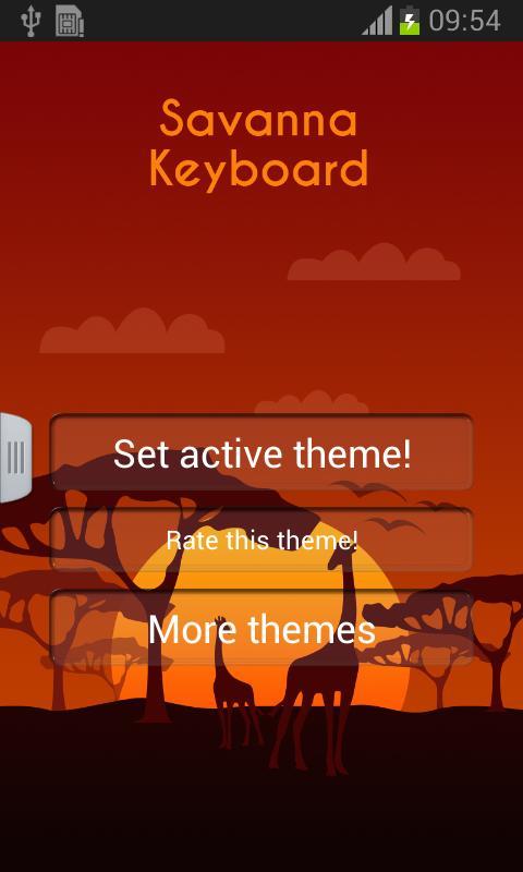 Savanna Keyboard截图1