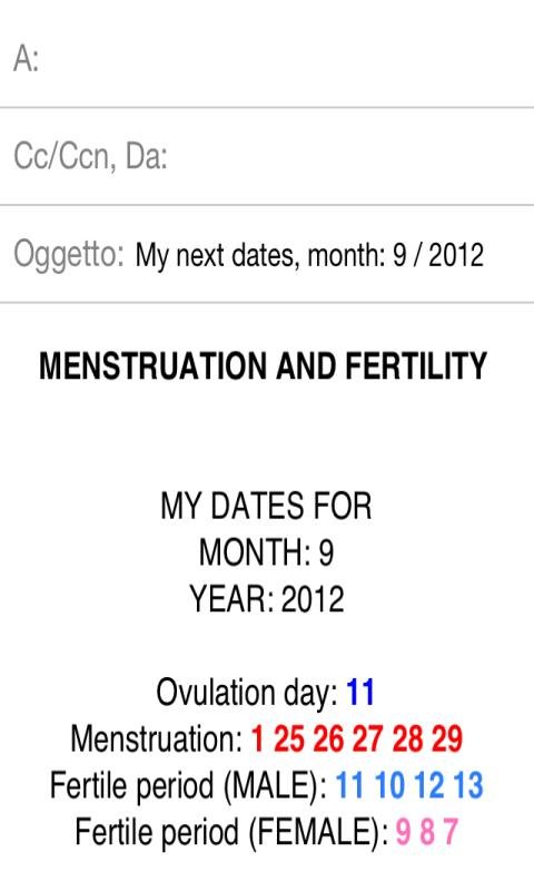 Menstruation Fertility Pro Lte截图1