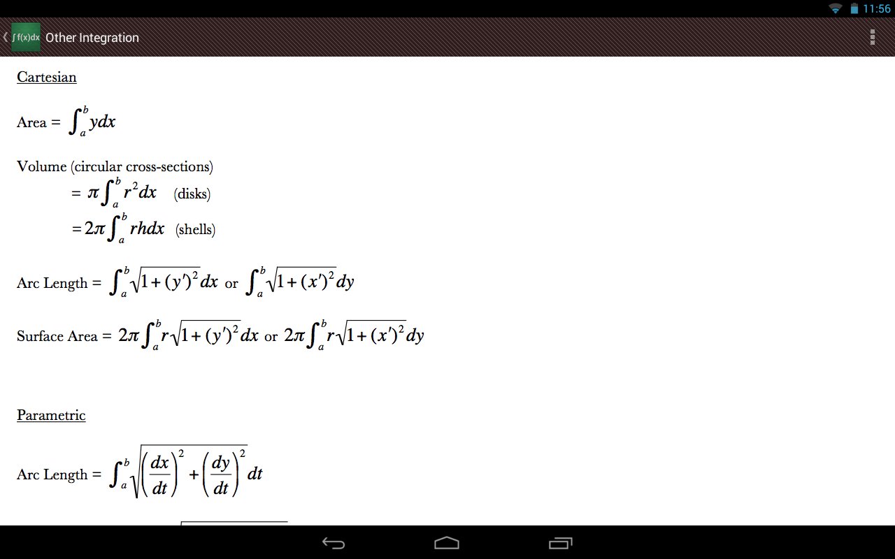 Derivative and Integral Rules截图8