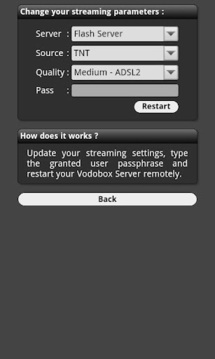 My VODOBOX Flash Server截图