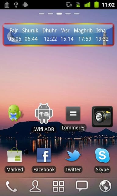 Salah Widget (DK+Malmo)截图2