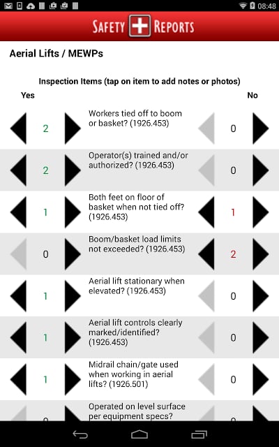 Safety Reports截图7