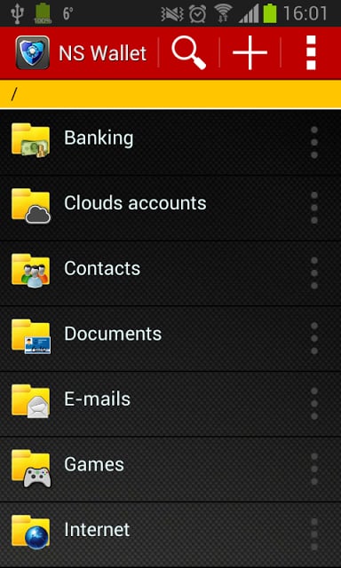 NS Wallet - 密码管理截图3