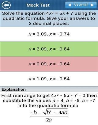 GCSE Algebra截图5