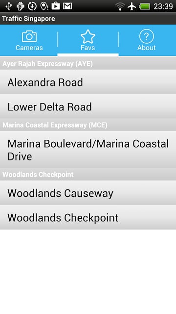 Traffic Cam Singapore FREE截图2