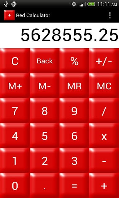 Red Calculator截图3