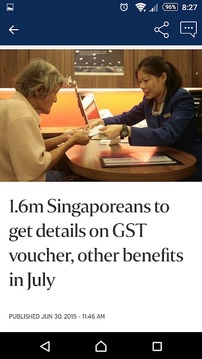 The Straits Times截图