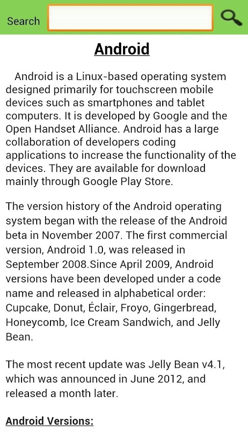 Google Android Updates截图2