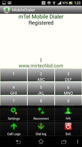 mTel Mobile Dialer截图1