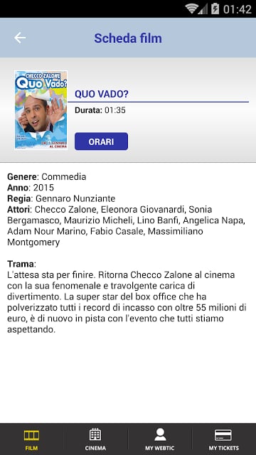 Webtic Raffaello Cinema截图1