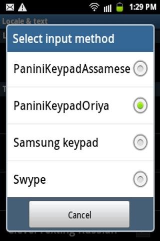 PaniniKeypad Oriya IME截图5