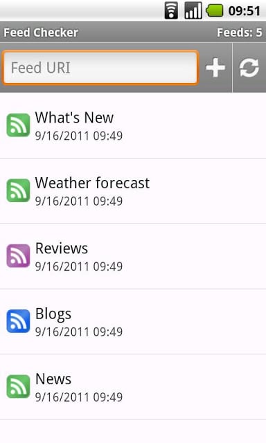 RSS feed reader [Feed Ch...截图4