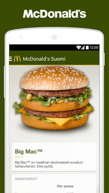 McDonald's Suomi截图3