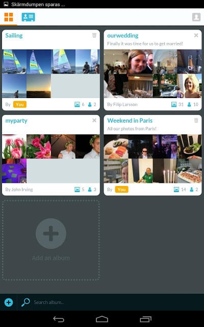 Photago -Multiuser photo album截图3