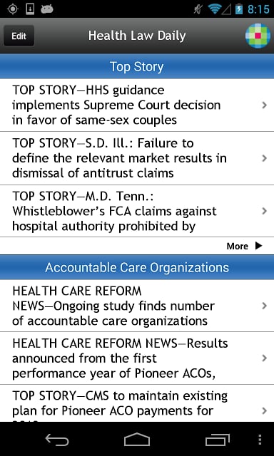 Health Law Daily截图5