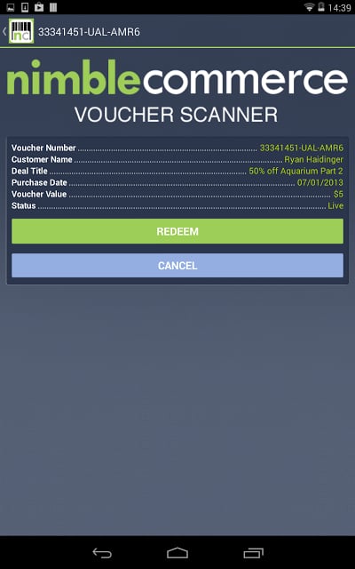 Voucher Scanner截图5