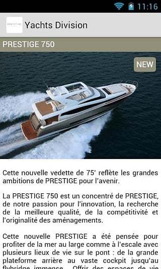 Prestige yachts截图2