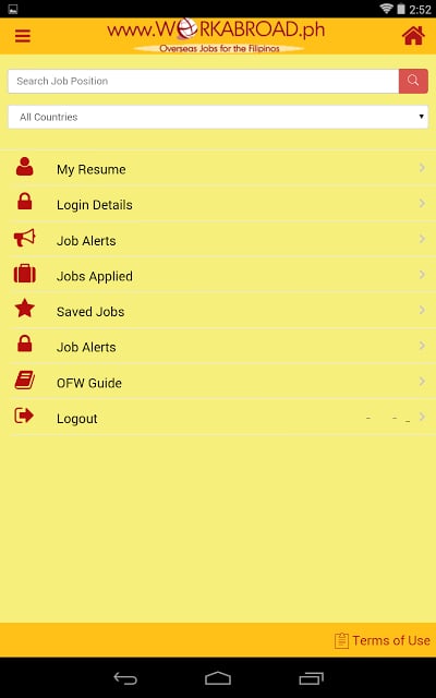 WorkAbroad.ph Job Search截图5