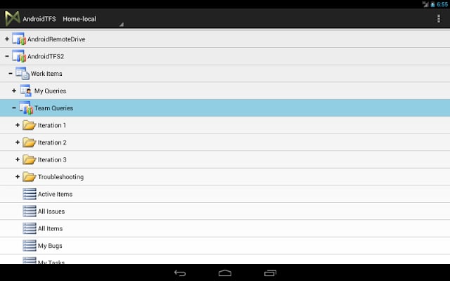 TFS Client for Android截图3