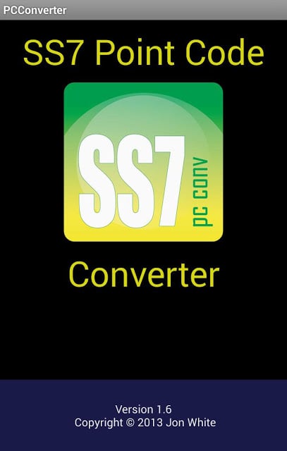 SS7 Point Code Converter截图1