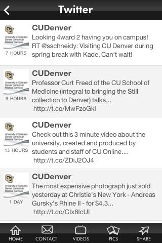 University of Colorado Denver截图2