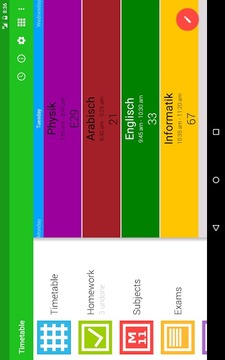 Timetable截图