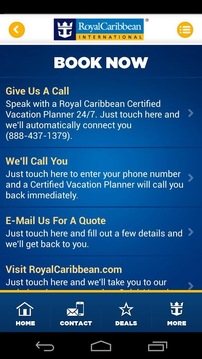 Royal Caribbean International截图