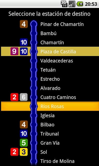 Metro Nocturno de Madrid截图1