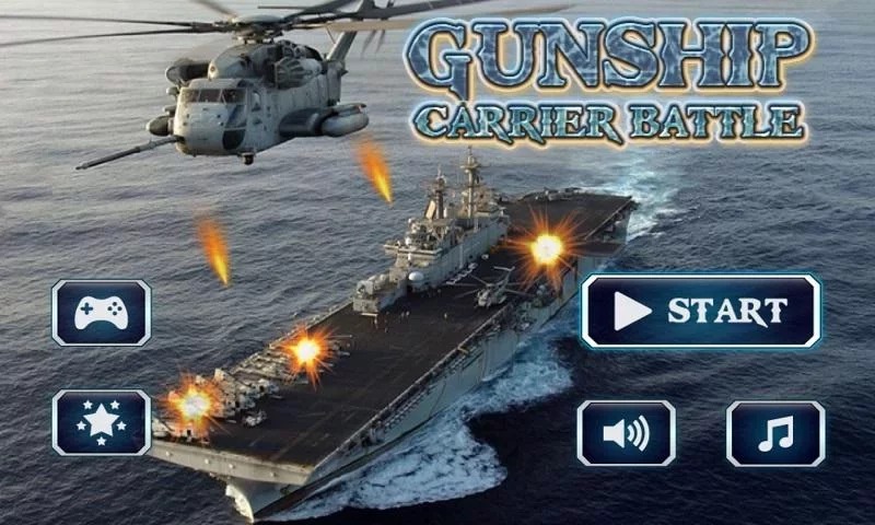 海军：武装直升机航母编队: Gunship Battle截图1