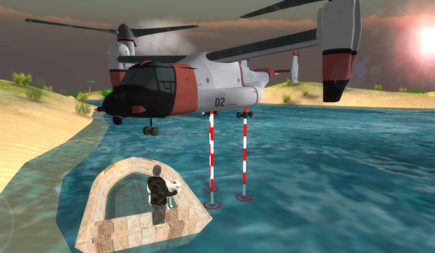 Airplane Helicopter Pilot 3D截图7