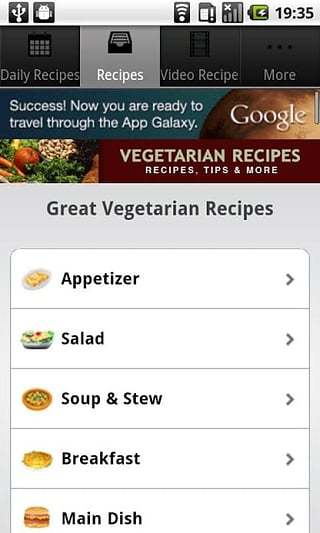 Vegetarian Recipes!截图1