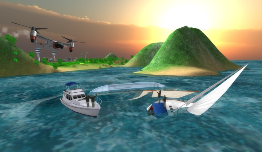 Airplane Helicopter Pilot 3D截图2