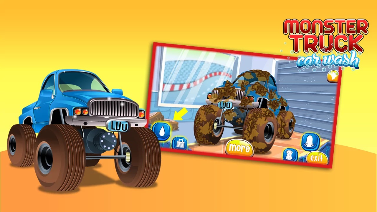 monster truck car wash and spa截图2