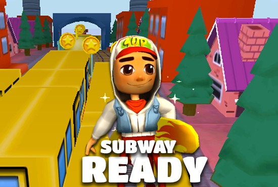 Subway Train Race Run 3D截图5