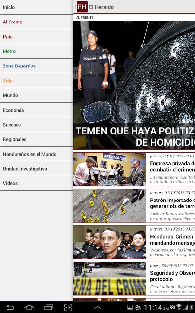 Diario El Heraldo Honduras截图9