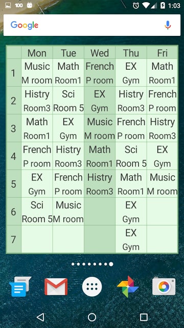 Time Table截图2