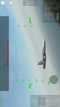 F18舰载机飞行截图